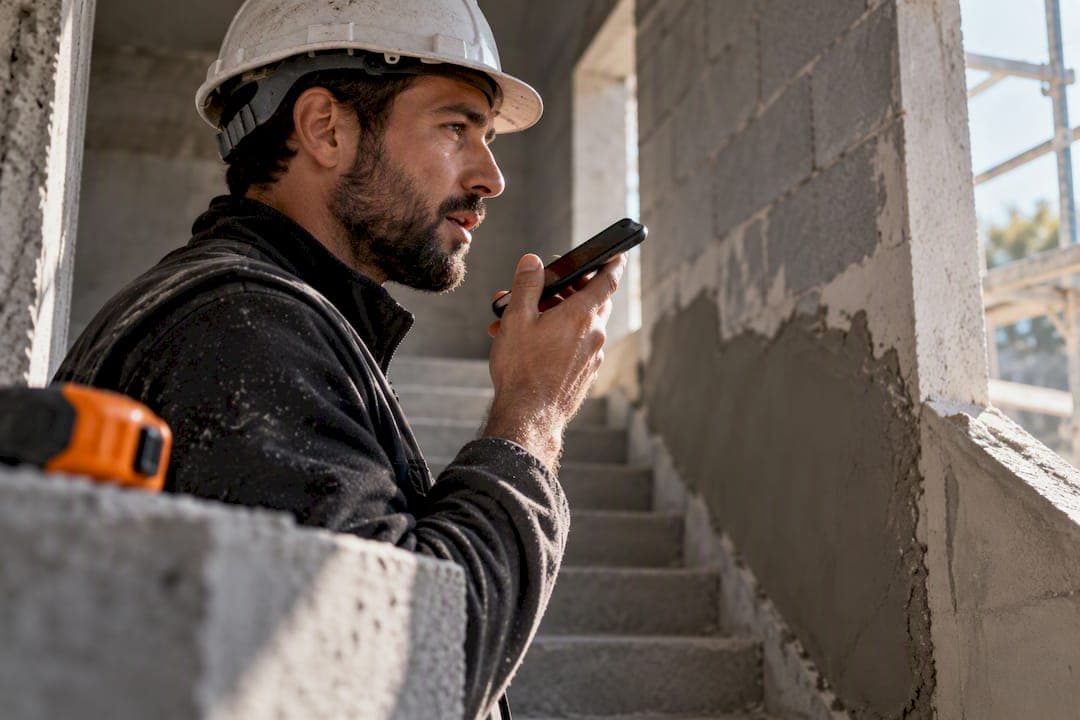 Voix vers texte chantier : quelle solution choisir pour votre équipe