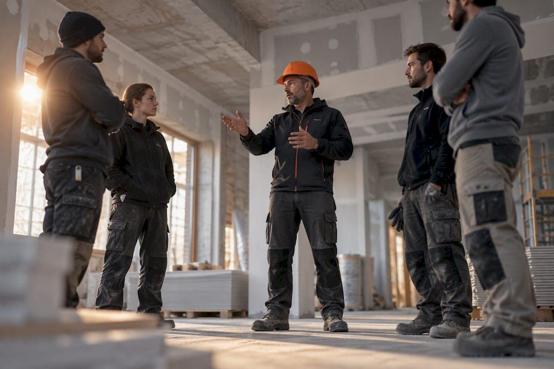 Gestion d'équipe chantier : la méthode qui fonctionne vraiment